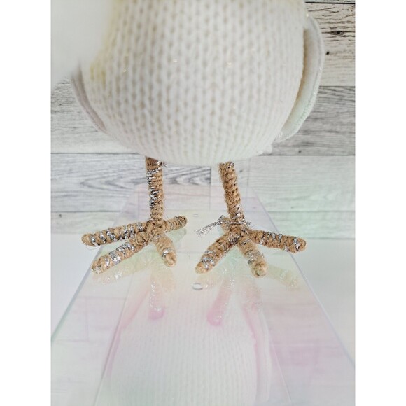 Target Wondershop Spritz Bird 2019 RUE White Featherly Hat Scarf Holiday Decor - Picture 14 of 15